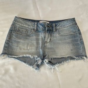 Pink Victoria's Secret Light Wash Denim Shorts